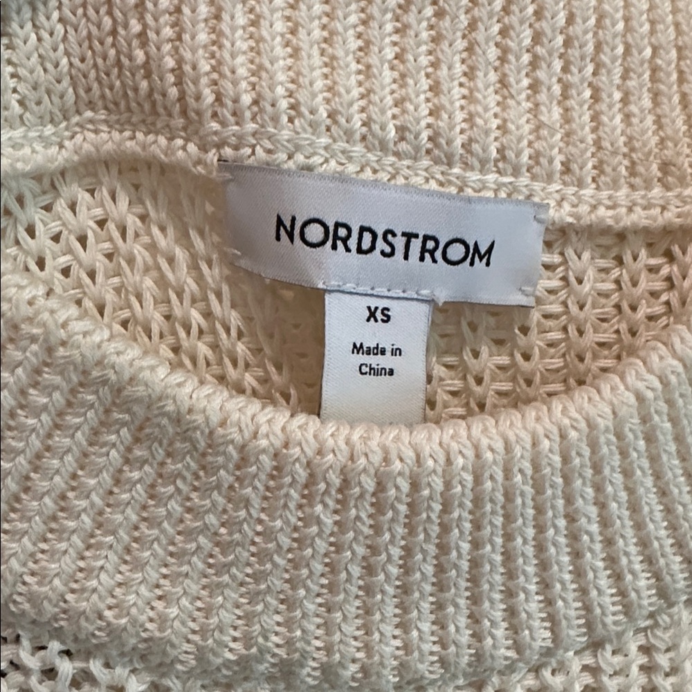 Nordstrom Ivory Knit Sweater - Picture 3 of 4
